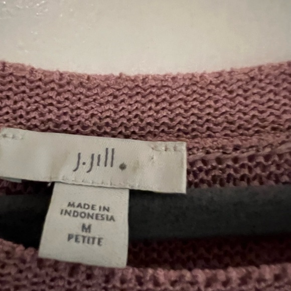MP J. Jill Mauve Oversized sweater - Picture 2 of 4